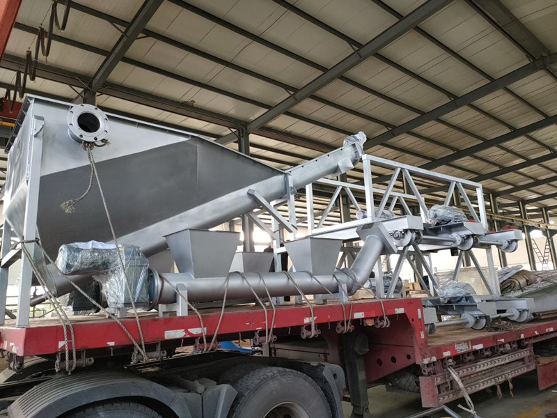 我司承揽甘肃省皋兰县某污水处理厂新建工程非标设备整备发货